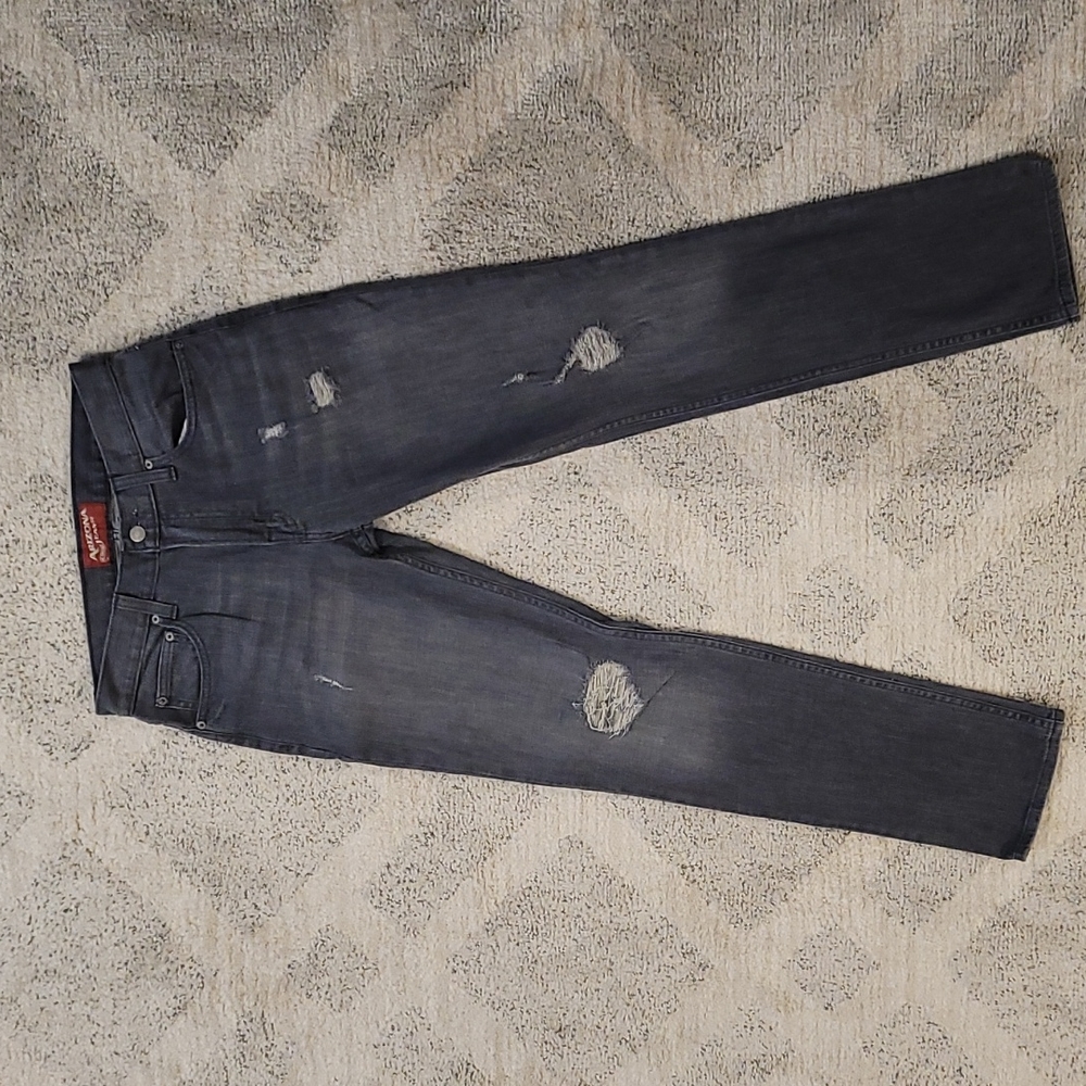 Arizona Men's Jeans, size 30x32, slim fit, color gray